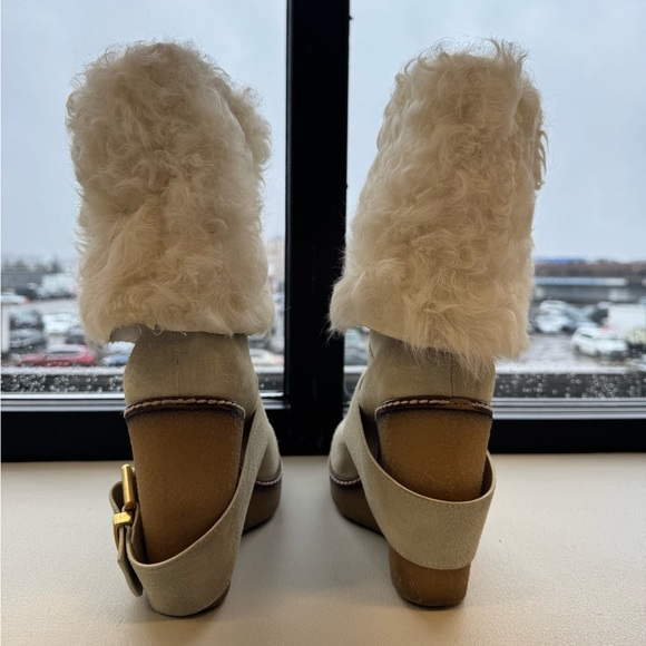 Moncler suede Boots Size 40 EUC - Picture 5 of 7